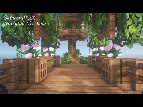 How to Build a Tree House Fairy Tale  | Minecraft Tutorial 🌿 (#38)