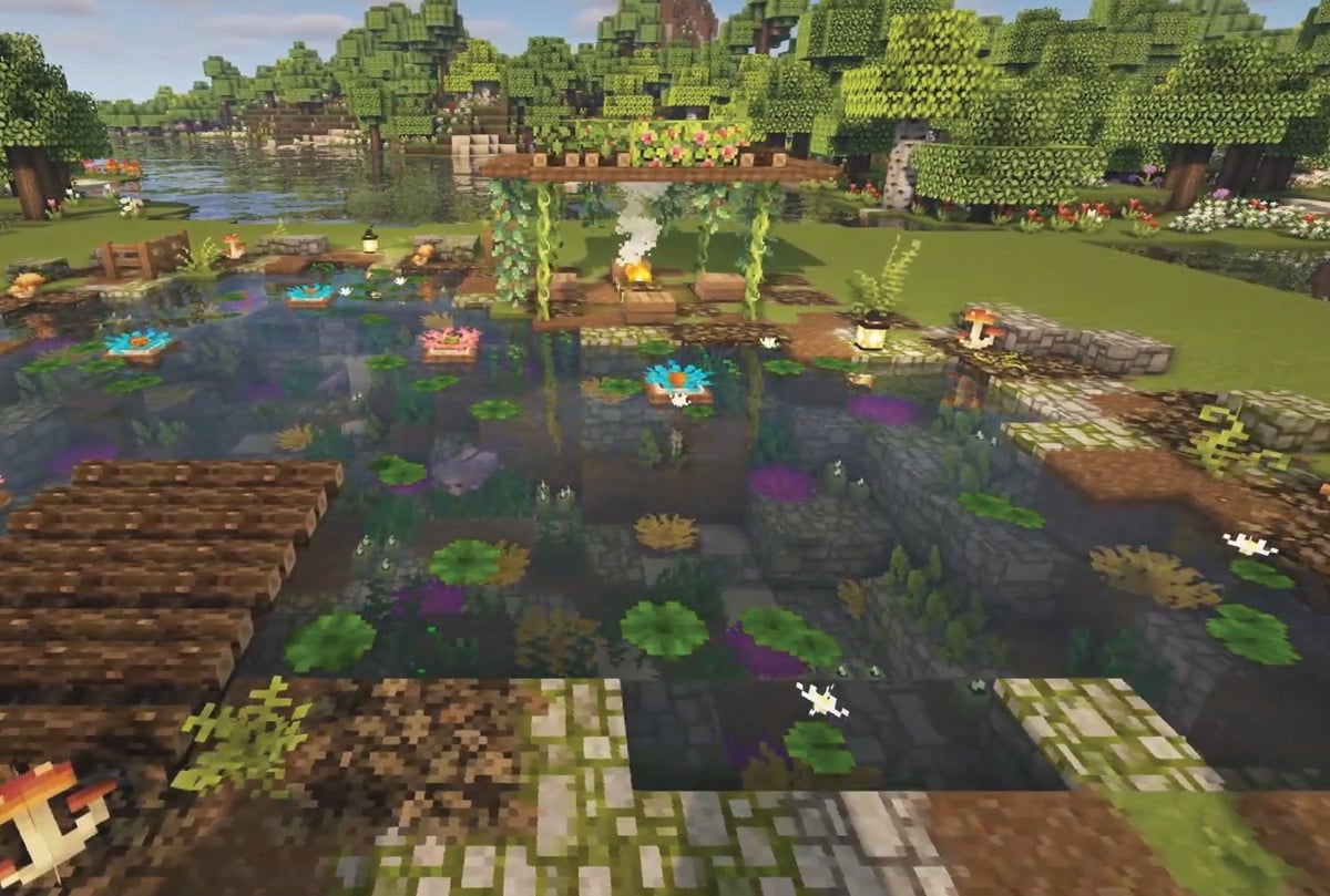 Aesthetic Fairy Pond