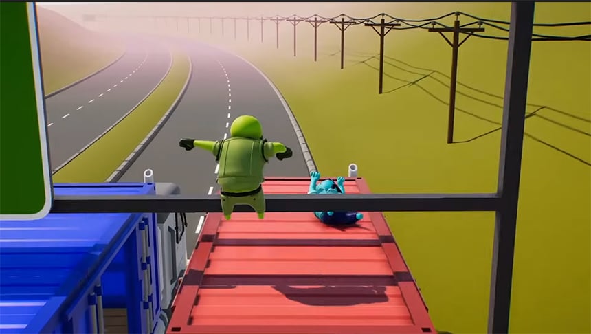 gang beasts climbing