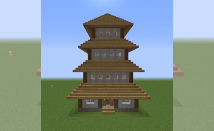 Feudal Japanese Tower Castle