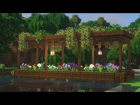 🍄Cottagecore Bridge🌷Minecraft Aesthetic✨