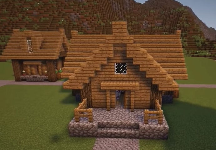 Remodel Small Village House Into Larger Dwelling In Survival World