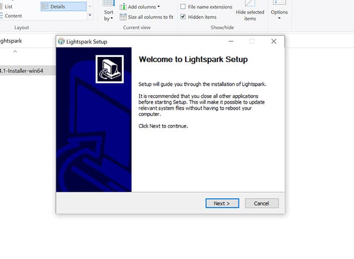 Lightspark Installer