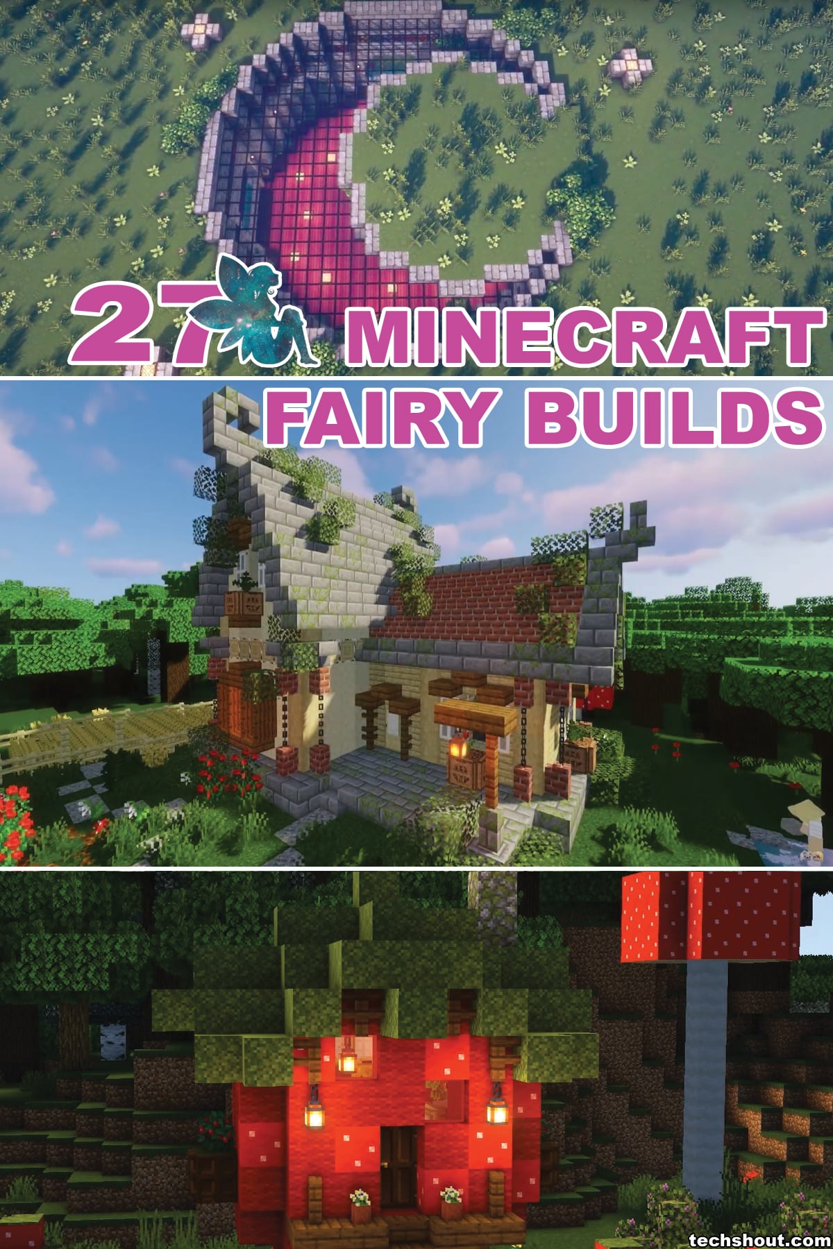 Minecraft Fairy Builds