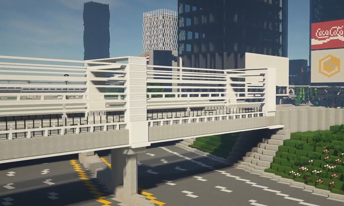 Modern Industrial Bridge