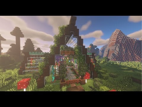 Minecraft | Fairy Garden Greenhouse