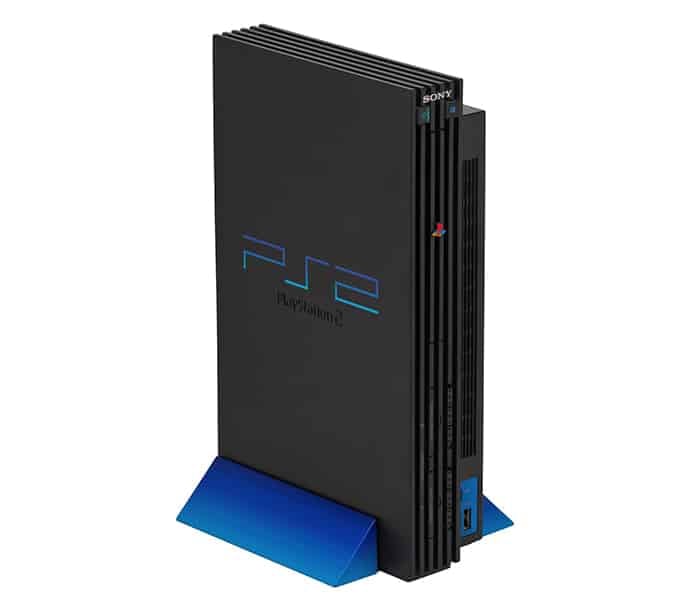 ps2 console black