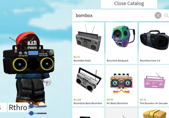 Roblox Add Boombox