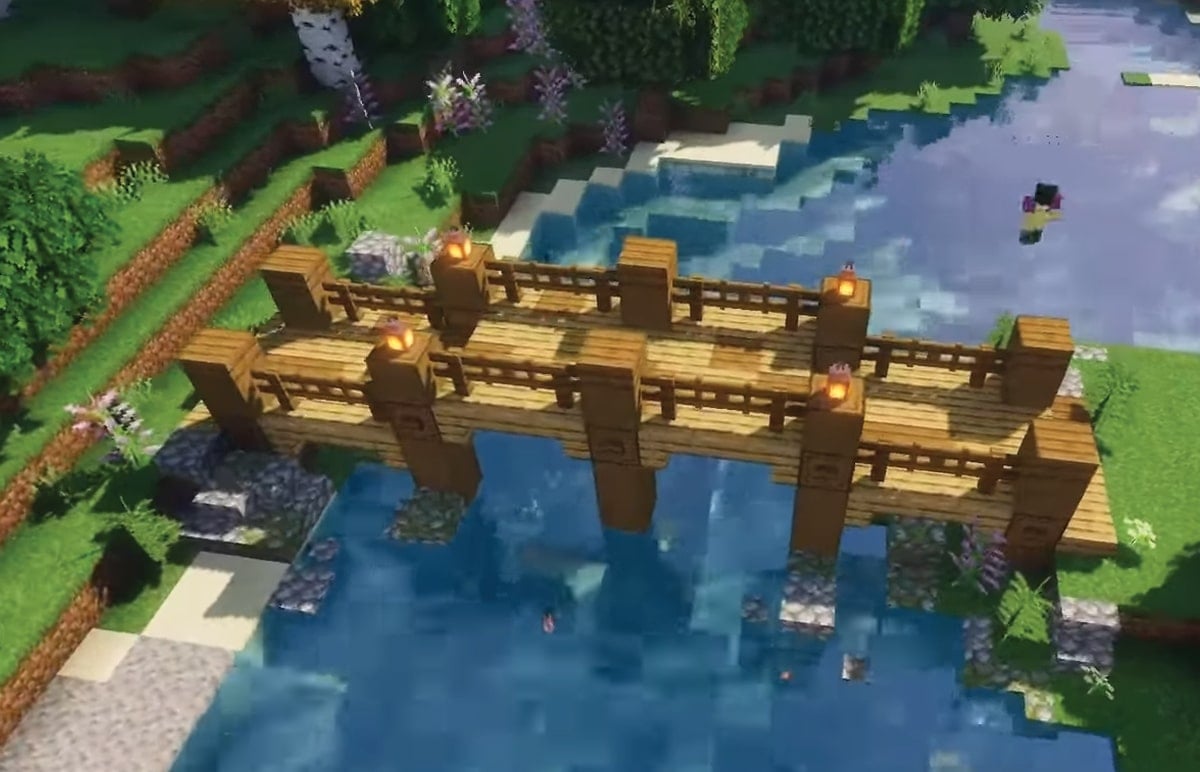 Simple Wooden Bridge