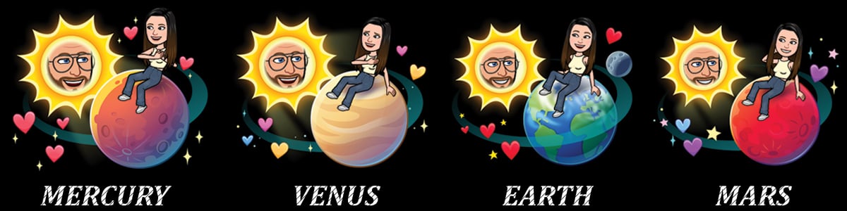 Snap Planets Friendmojis