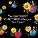 Snapchat Planets Order In Friend Solar System