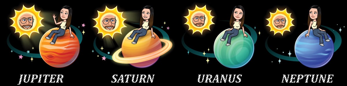 Snapchat Solar System Order