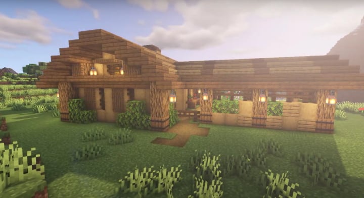 Minecraft Survival Barn