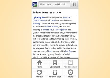 Wikidroid For Wikipedia