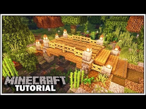 How to Build a Small Bridge in Minecraft 1.14